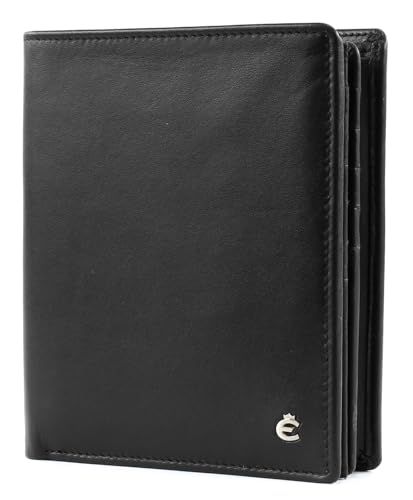 Esquire Wallet 04794900 Zwart 00 11 x 12 cm Hombre, Black 00, 11 x 12 cm, Casual