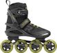 Roces Warp Thread TIF 84 Skeelers Unisex - 4x84mm Wielen - Fitness Inline Skates - Zwart Groen - Maat 42