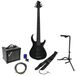 Sire Marcus Miller M2 2nd Generation 5-String Transparent Black basse électrique 5 cordes set pour débutants