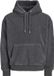 JACK&JONES JORNORREBRO EMB TEDDY SWEAT HOOD Heren Trui L Asphalt