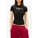 Tommy Hilfiger Slim Essential Logo T-shirt Black