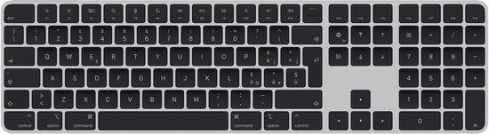 Apple Magic Keyboard toetsenbord USB + Bluetooth Italiaans Zwart