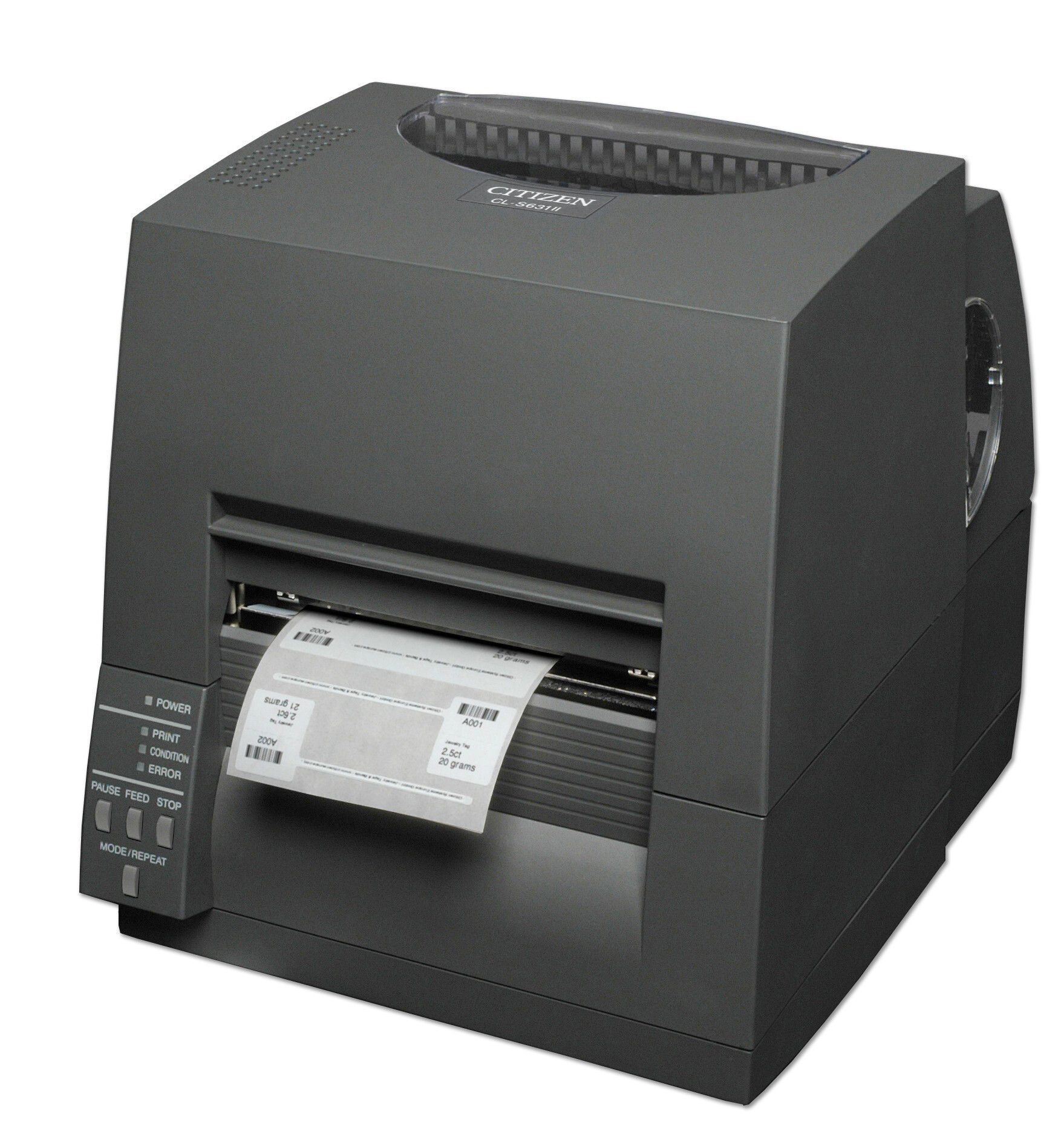 Citizen CL-S631 Labelprinter Direct thermisch/Thermische overdracht 300 x 300 DPI 100 mm/sec Bedraad en draadloos Wifi Zwart