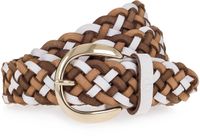 Tamaris Riem Leer - Dames - 75 cm - white-varied