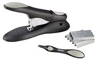 Bostitch Personal Heavy Duty No-Jam Nietmachine Value Kit, 60 Vellen, Inclusief Push-Style Nietverwijderaar, Zwart (PHD-60R)