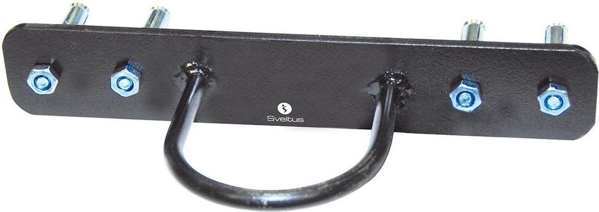 Sveltus Battle Rope Bevestigingshaak 28 Cm - Zwart - Metaal