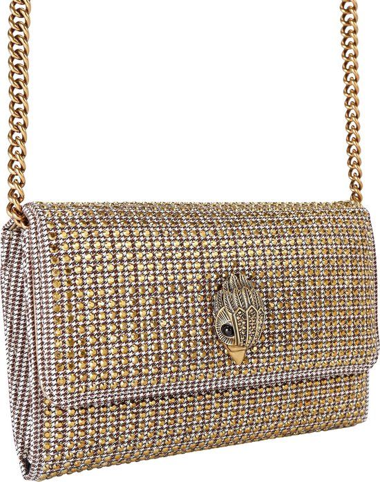 Kurt Geiger London Kensington Chain Wallet Schoudertas Dames - Beige