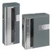 2 x opbergdoos, groen, met meetinstrument voor grootte: Box 1 kg + doos 3 kg