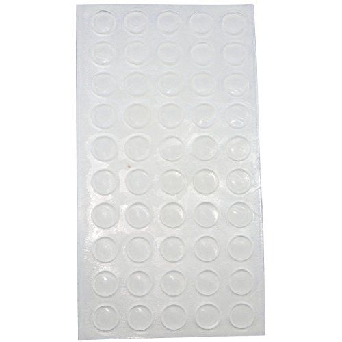 Aanslagdemper - 7 mm - 50 stuks - Zelfklevend - Transparant