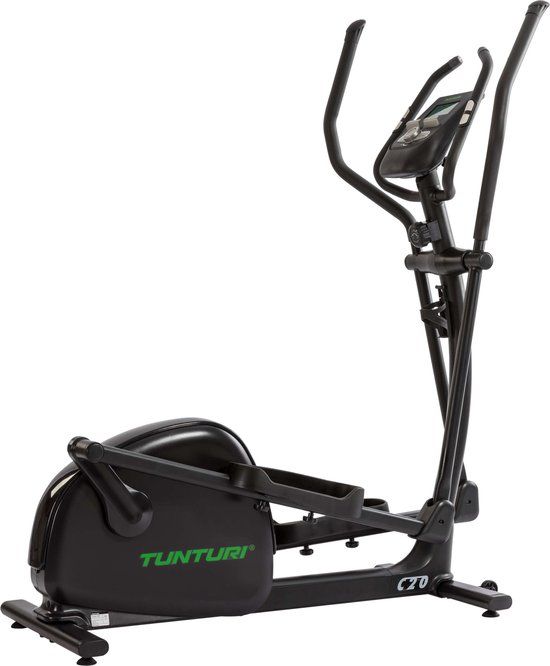 Tunturi Competence C20 Crosstrainer - Zwart/Groen