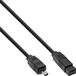 InLine 34902 Firewire-kabel 1,8 m Zwart