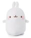 Knuffeldier Molang Knuffeldier 62598, 12 cm, zacht pluche, schattig pluche dier om te knuffelen en te spelen, voor kinderen en volwassenen, leuk cadeau-idee