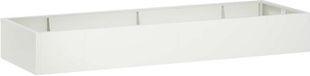 vidaXL Mur de soutènement - 8 pièces - 300 x 100 x 30 cm - Acier - Blanc