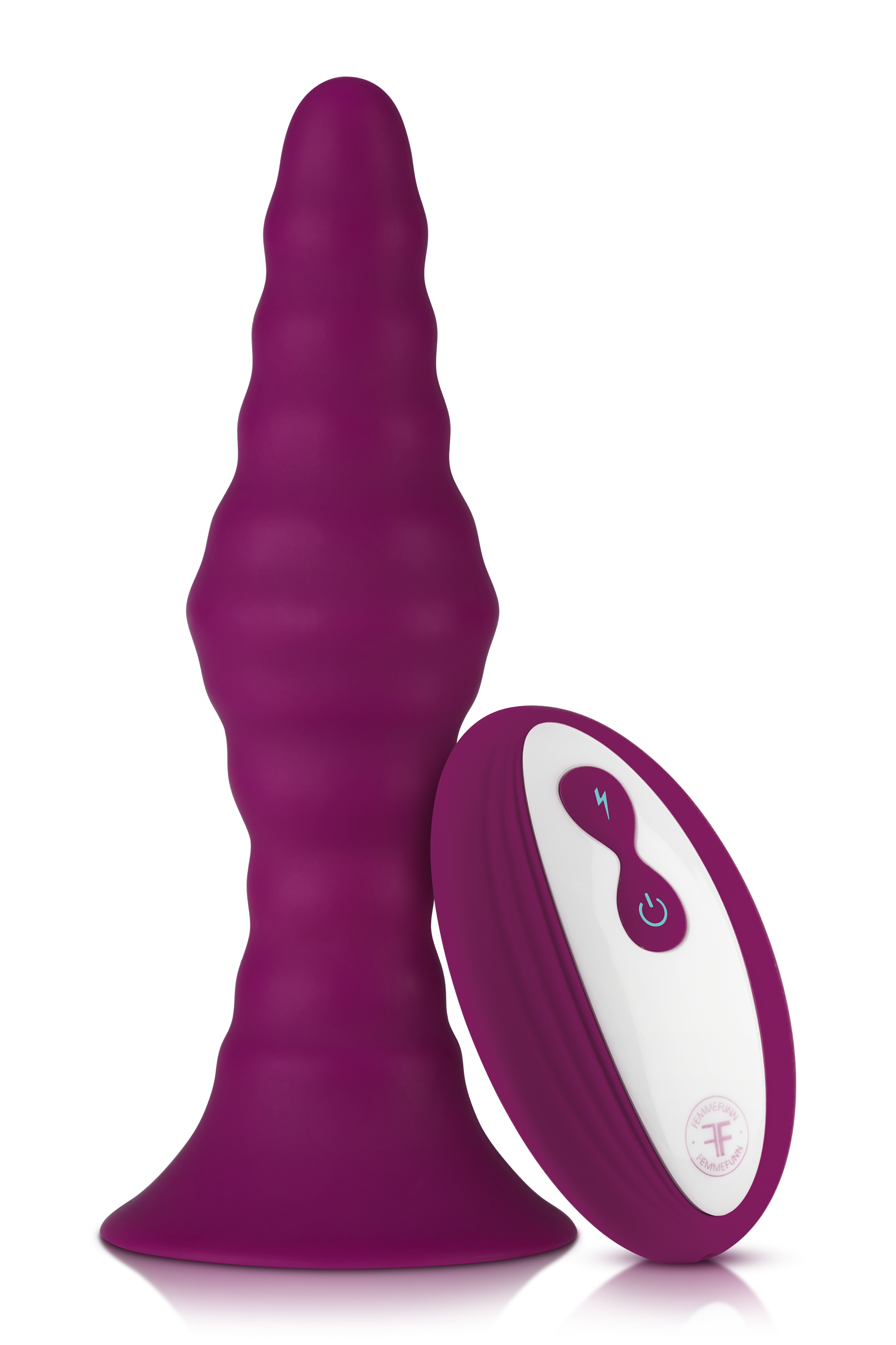 FemmeFunn Pyra Small Vibrating Butt Plug with Remote Control