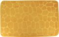 Tendance Badmat mat Pebble - microfiber - Memory Foam - okergeel - 50 x 80 cm - antislip - badkamer