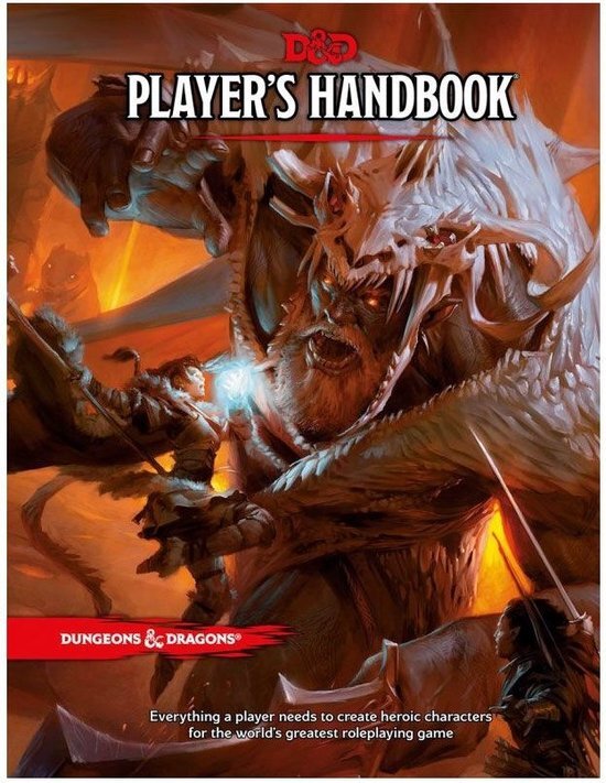 Wizards of the coast D&D 5.0 - Players Handbook TRPG