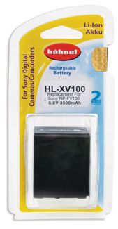 Hahnel HL-XV100 - 3500 mAh Li-Ion Camcorder Battery for Sony V