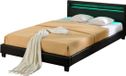 Corium LED - Ledikant Parijs - incl. bedbodem 160x200cm zwart