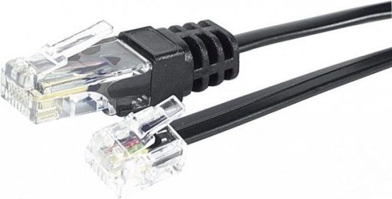 Dexlan CUC Connect 285011 telefoonkabel 10 m Zwart
