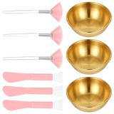 Set de 9 accessoires de soins pour usage de voyage