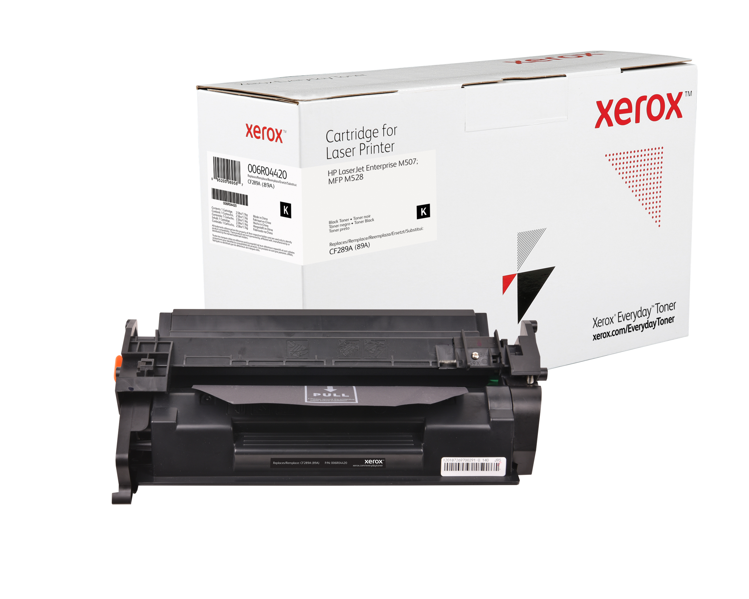 Xerox Everyday Mono Toner vervangt de HP 89A (CF289A), Standaard rendement