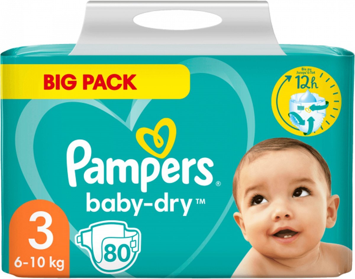 Pampers Baby-Dry Maat 3 Luiers