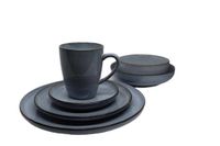 Seven Tableware Serviesset Blauw-Grijs 16-delig