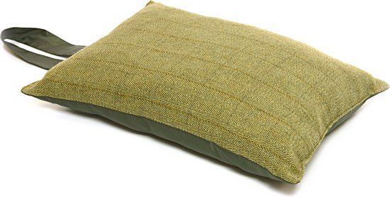 Kniekussen Bosgroen - Tweed - 51x36 - Tweedmill