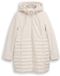 Tom Tailor Veste hybride pour femme, Beige, Long
