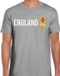 Bellatio Decorations Verkleed shirt voor heren - England - grijs - supporter - themafeest - UK XXL
