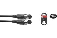 Stagg SMD10 E 10 m 5 Pin DIN Mannelijke MIDI Kabel