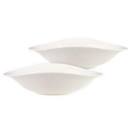 Villeroy & Boch Vapiano Pastabord - 2 stuks - Wit - 26 x 21 cm