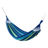 Hangmat Outdoor hangmat voor de tuin, 185 x 80 cm, draagbare lichtgewicht hangmat met tas en ophangtouwen