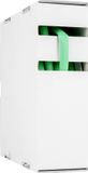 Hongshang 211164242 Krimpkous zonder lijm Groen 6.40 mm 3.20 mm Krimpverhouding:2:1 10 m