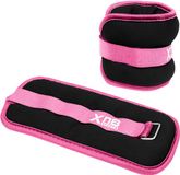 Unyqoos® Cheville Néoprène Manchette de Poids Ensemble de 2 Poids de Poignet de 2.5 KG Noir/Rose