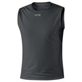 GORE WEAR M GORE WINDSTOPPER Base Layer Mouwloos shirt, voor heren, zwart, M, 100025