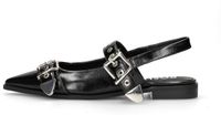 POSH by Poelman Dames JULIA Slingbacks - Zwart - Maat 37