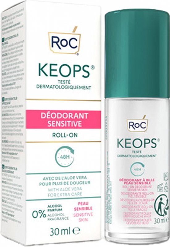 ROC Keops Deo Roll-On - Sensitive Skin 30ml