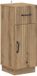 vidaXL Badkamer Opbergkast HOORN Artisanaal eiken 30 x 31 x 77 cm