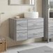 Maison Exclusive - Ensemble de meubles de salle de bain, 2 pièces, Sonoma gris, 79,5 x 44,5 x 80 cm