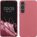 kwmobile telefoonhoesje geschikt voor Samsung Galaxy S26 FE - Back cover in donkerroze