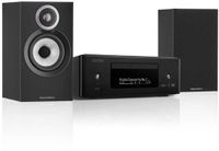 Denon RCD-N12DAB Mini Hi-Fi Systeem met BW607BK Luidsprekers - Zwart