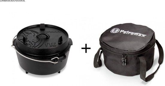Petromax Dutch Oven set FT6 with legs + transport bag