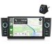 Carplay, Android 14, 2+64G autoradio pour Fiat Linea Grande Punto 2007-2012, avec commande au volant, Wi-Fi, DAB+, Bluetooth, RDS, FM et caméra