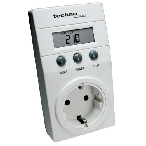 Technoline Cost Control - Energiekostenmeter - Batterij/accu