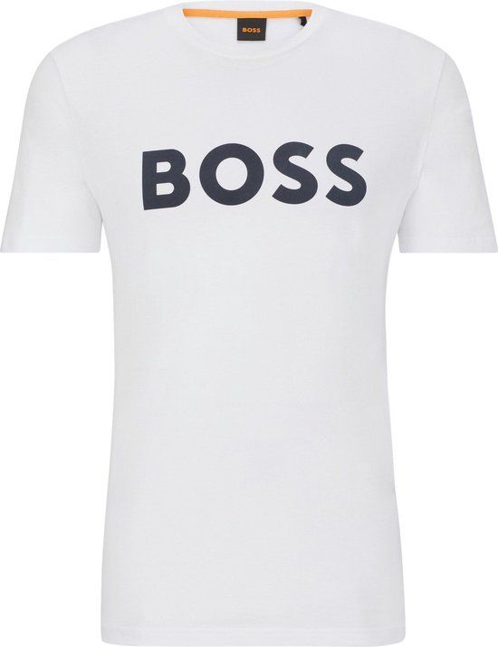 BOSS Thinking T-shirt Men XL - Black/White - Modern-fit