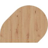 Hammerbacher table d'appoint 80 x 103 cm chêne