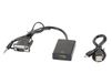 Lanberg AD-0021-BK - USB Adapter - Zwart - 0.2m