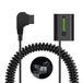 NEEWER D Tap to NP-FZ100 Accu met kabel voor V-mount accu, stabiele continue stroomvoorziening voor Sony ZV-E1 A1 A7 III A7 IV A7C II R III IV V A7S III A9 II A6600 A6700 FX3