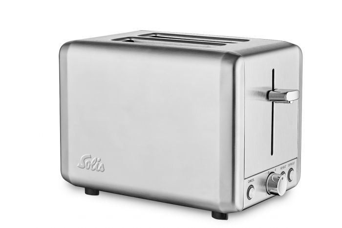Solis Toaster Steel 8002 - RVS - 2-slice Toaster